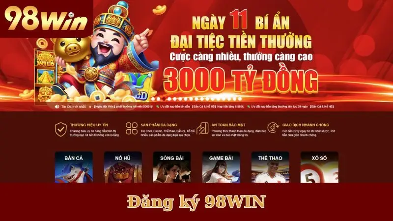 Đăng ký 98WIN