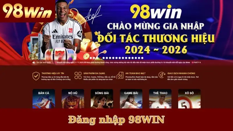 Đăng nhập 98WIN