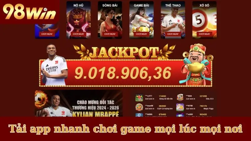 Tải app nhanh chơi game mọi lúc mọi nơi