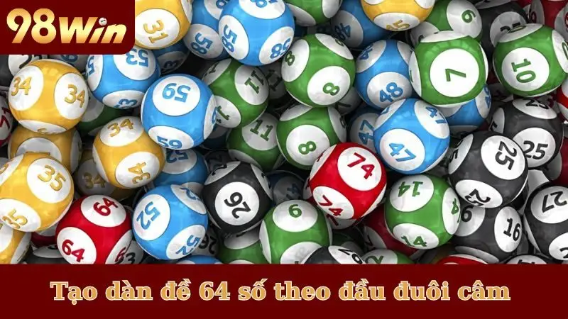 Tạo dàn đề 64 số theo đầu đuôi câm